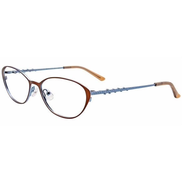 EASYCLIP EC540 Eyeglasses Eye Glasses 010 Matt Authentic New 54mm